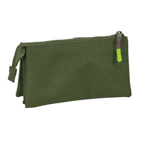Triple Carry-all Munich Bright khaki Green 22 x 12 x 3 cm