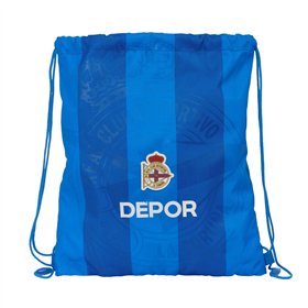 Backpack with Strings R. C. Deportivo de La Coruña Blue 35 x 40 x 1 cm