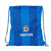 Backpack with Strings R. C. Deportivo de La Coruña Blue 35 x 40 x 1 cm