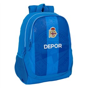 School Bag R. C. Deportivo de La Coruña Blue 32 x 44 x 16 cm