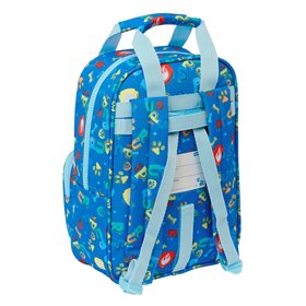 School Bag The Paw Patrol Pups rule Blue 20 x 28 x 8 cm