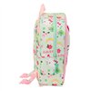 School Bag Hello Kitty Green Pink 22 x 27 x 10 cm 3D