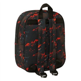 School Bag Batman Black 22 x 27 x 10 cm 3D