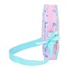 Shoulder Bag Frozen Cool days Violet Sky blue 16 x 18 x 4 cm