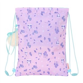 Backpack with Strings Frozen Cool days Violet Sky blue 26 x 34 x 1 cm