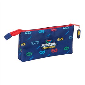 Triple Carry-all PJ Masks Ready Navy Blue 22 x 12 x 3 cm