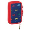 School Case PJ Masks Ready Navy Blue 12.5 x 19.5 x 4 cm 28 Pieces