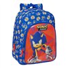 School Bag Sonic Prime Blue 26 x 34 x 11 cm