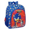 School Bag Sonic Prime Blue 32 x 38 x 12 cm