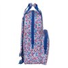 School Bag Nait Nait Flores coimbra azul Blue 20 x 28 x 8 cm
