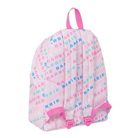 School Bag Barbie Logomania Light Pink 33 x 42 x 15 cm