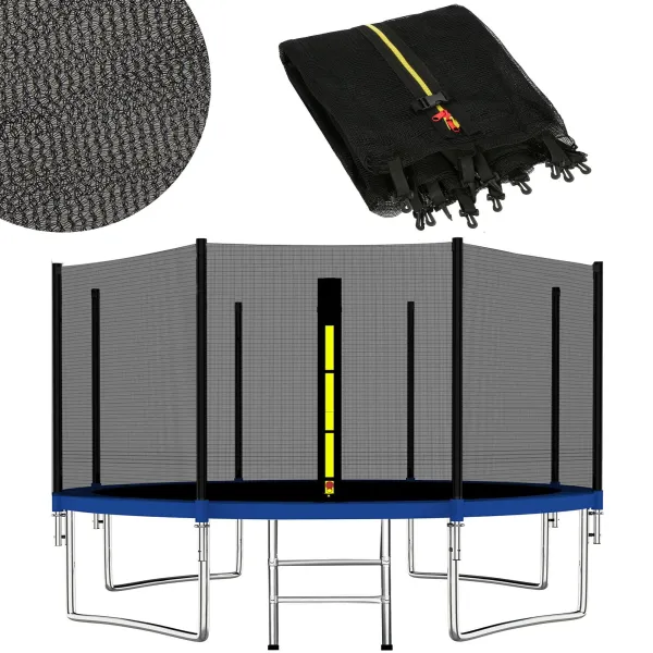 External trampoline safety net TSN-14FT 426 CM, 8 poles