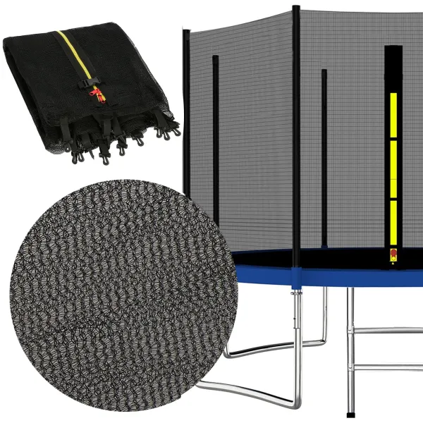 External trampoline safety net TSN-14FT 426 CM, 8 poles