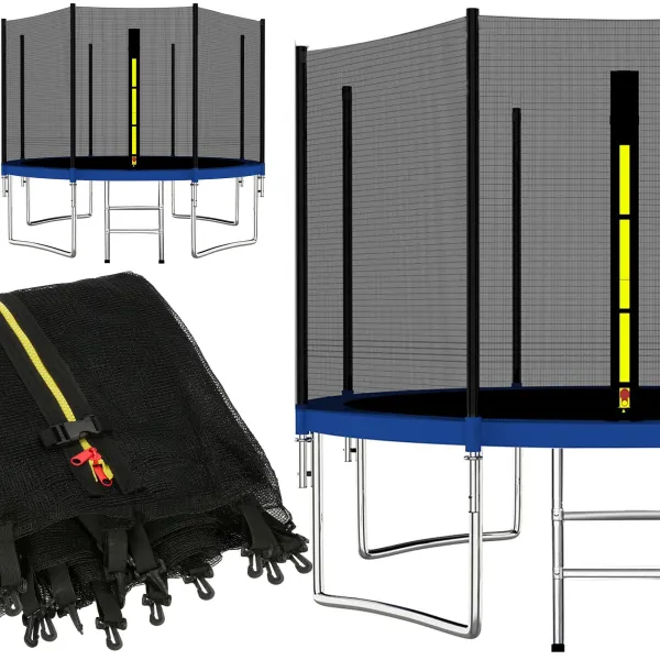 External trampoline safety net TSN-14FT 426 CM, 8 poles