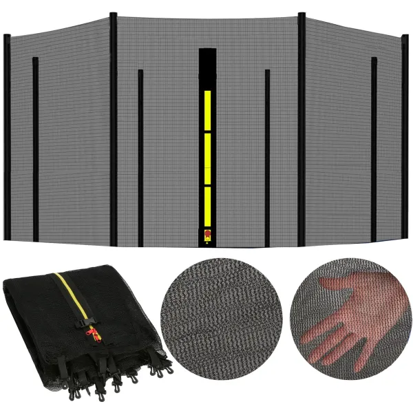 External trampoline safety net TSN-14FT 426 CM, 8 poles