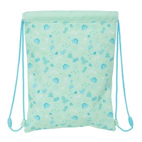 Backpack with Strings Safta Dino Green 26 x 34 x 1 cm