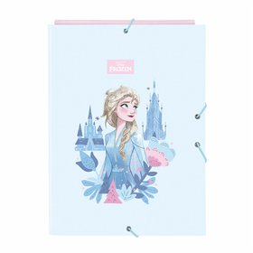 Ring binder Frozen Ice magic Blue A4 26 x 33.5 x 2.5 cm