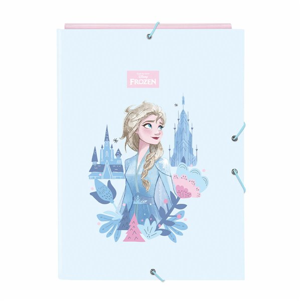 Ring binder Frozen Ice magic Blue A4 26 x 33.5 x 2.5 cm