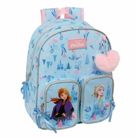 School Bag Frozen Ice magic Light Blue 28 x 34 x 10 cm