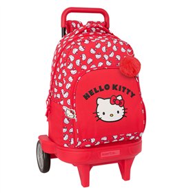 School Bag Hello Kitty Iconic White Red 33 x 45 x 22 cm