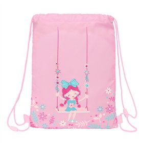 Backpack with Strings Glow Lab Swing Multicolour 26 x 34 x 1 cm