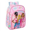 School Bag Barbie Painterly Pink Sky blue 26 x 34 x 11 cm