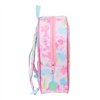 School Bag Barbie Painterly Pink Sky blue 22 x 27 x 10 cm