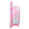 School Rucksack with Wheels Barbie Painterly Pink Sky blue 22 x 27 x 10 cm