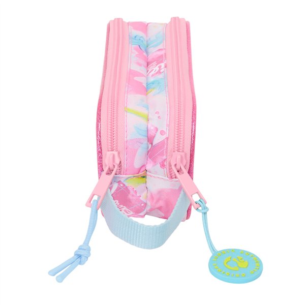 Double Carry-all Barbie Painterly Pink Sky blue 21 x 8 x 6 cm