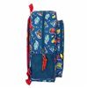 School Bag Cars Racing Navy Blue 33 x 42 x 14 cm