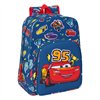 School Bag Cars Racing Navy Blue 27 x 33 x 10 cm