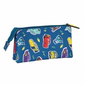 Holdall Cars Racing Navy Blue 22 x 12 x 3 cm