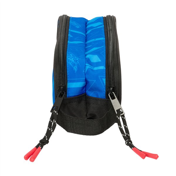 Holdall Hot Wheels Let's race Blue Black 21 x 8 x 6 cm