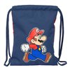 Backpack with Strings Super Mario Trick Red Dark blue 26 x 34 x 1 cm