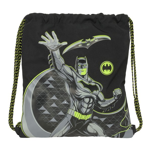 Backpack with Strings Batman Game over Black 35 x 40 x 1 cm