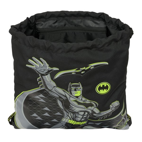 Backpack with Strings Batman Game over Black 35 x 40 x 1 cm