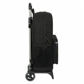 School Rucksack with Wheels Batman Game over Black 30 x 43 x 14 cm