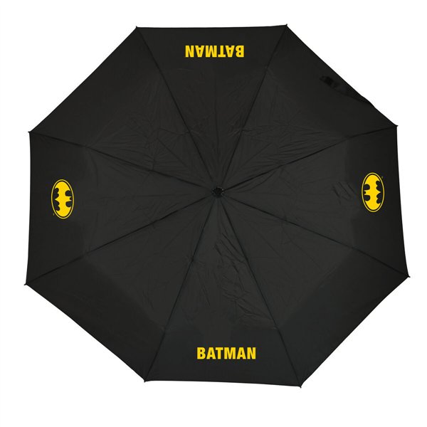 Foldable Umbrella Batman Game over Black Ø 98 cm