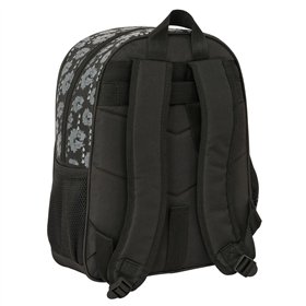 School Bag One Piece Pirates Black 32 x 38 x 12 cm