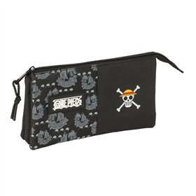 Holdall One Piece Pirates Black 22 x 12 x 3 cm
