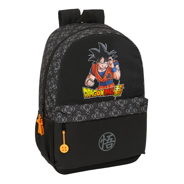 School Bag Dragon Ball Combat Black 30 x 46 x 14 cm