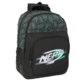 School Bag Nerf Game Black 32 x 42 x 15 cm