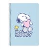 Notebook Snoopy Love Blue A4 80 Sheets
