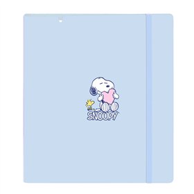 Ring binder Snoopy Love Blue 27 X 32 X 4 cm