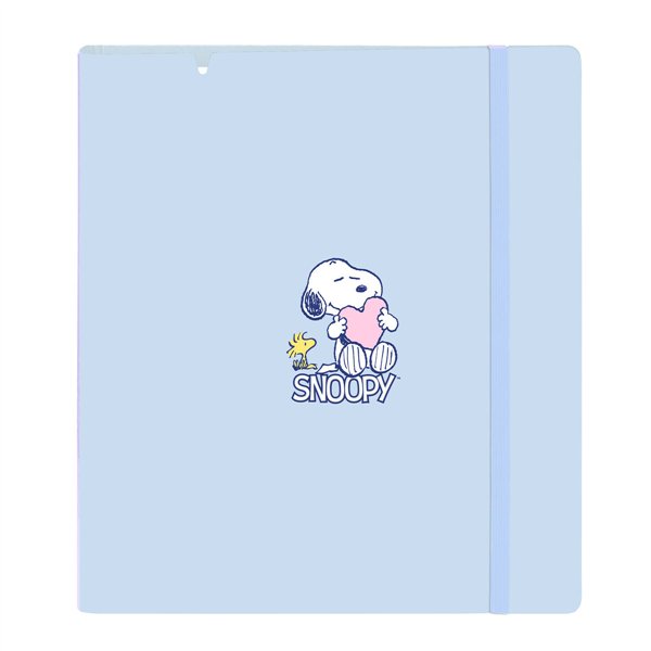 Ring binder Snoopy Love Blue 27 X 32 X 4 cm
