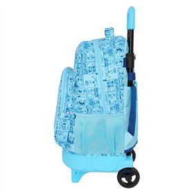 School Bag Snoopy Love Blue 33 x 45 x 22 cm