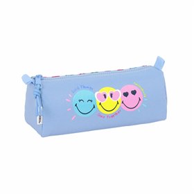 Holdall Smiley Joyful Multicolour Light Blue 21 x 8 x 7 cm