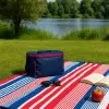 Beach blanket 200x160 cm for picnic camping camping foldable mat with insulation