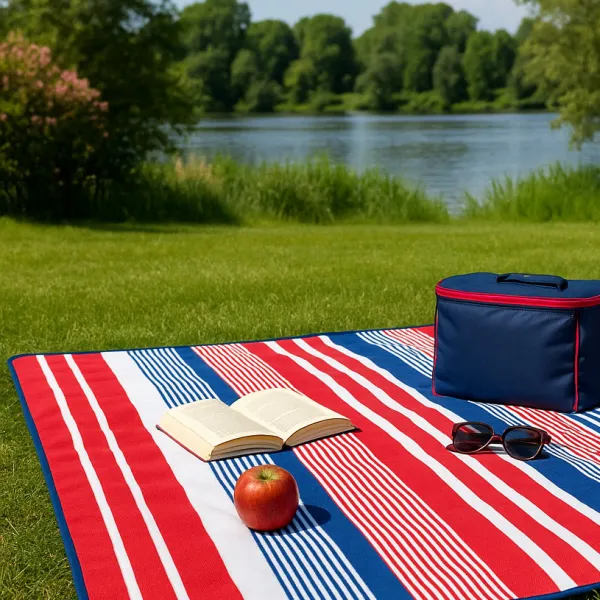Beach blanket 200x160 cm for picnic camping camping foldable mat with insulation
