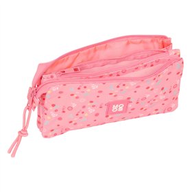 Triple Carry-all Moos Passion Multicolour 22 x 12 x 3 cm